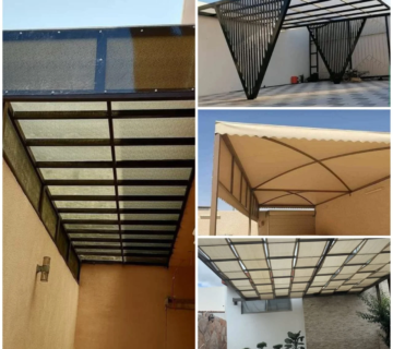 تركيب مظلات سيارات شركة الحذيفي للمقاولات العامة الدمام الشرقية