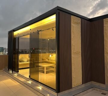 بناء ملاحق خارجية و غرف زجاجية في الدمام الشرقية