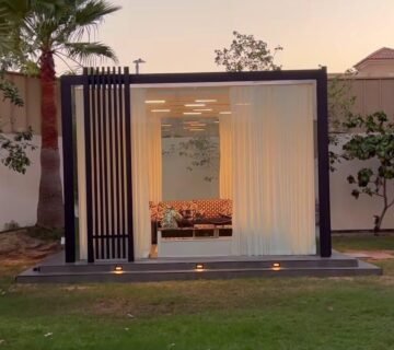 غرف و مجالس زجاجية بناء ملاحق خارجية