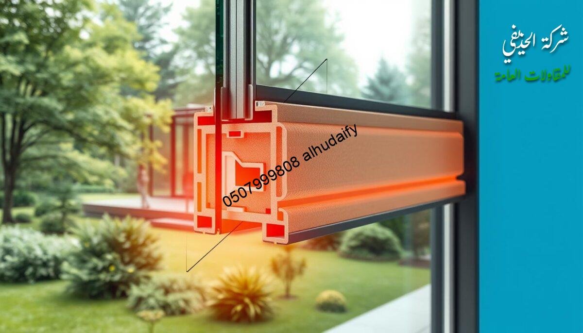 A detailed cross-section of an advanced thermal insulation system, showcasing the intricate layering of materials that provide superior heat shielding and energy efficiency. The focal point is a sleek, tempered glass panel framed by a sturdy aluminum extrusion, accentuating the modern aesthetic. In the background, a contemporary glass-enclosed structure nestled in a lush, verdant landscape, exemplifying the seamless integration of thermal performance and architectural elegance. Subtle lighting illuminates the various insulation components, including high-density foam, reflective foil, and specialized sealants, demonstrating the technical prowess behind creating a comfortable, energy-efficient indoor environment.