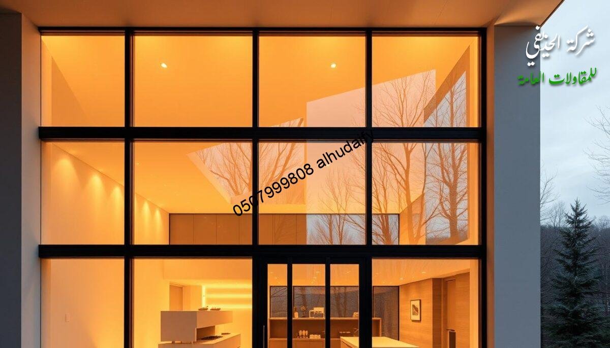 A technologically-advanced insulated wall panel system, featuring high-quality thermal and sound insulation properties. Sleek, minimalist design with a seamless glass facade, allowing natural light to flood the interiors. The panels are expertly engineered to provide superior temperature regulation, creating a comfortable living environment year-round. Warm, diffused lighting illuminates the clean architectural lines, emphasizing the premium materials and meticulous craftsmanship. An elegant, energy-efficient solution for modern building projects, optimizing both form and function.