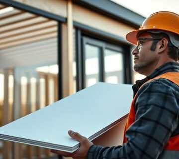 الساندوتش بانل مقابل الأسمنت بورد