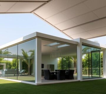 بناء غرف خارجية