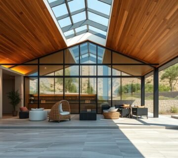 بناء غرف زجاجية