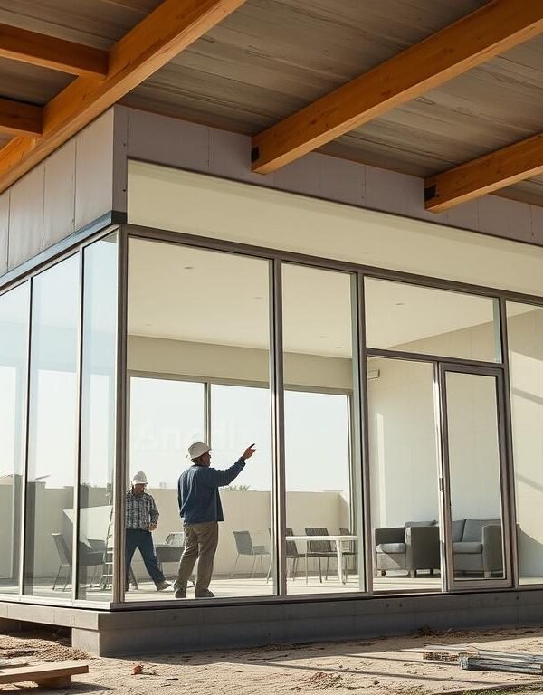 تركيب ساندوتش بانل