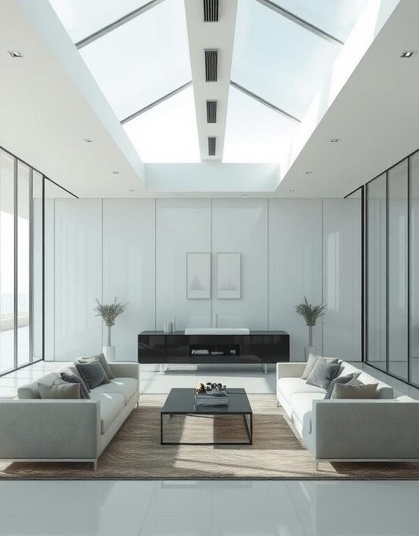 غرف الزجاج الحديثة