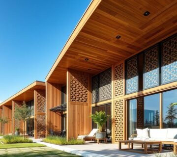 ملاحق خشبية عصرية